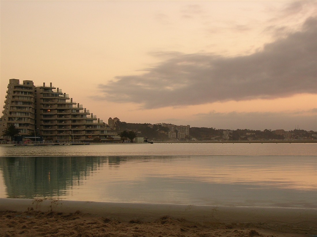 Atardecer en Algarrobo San Alfonso del Mar