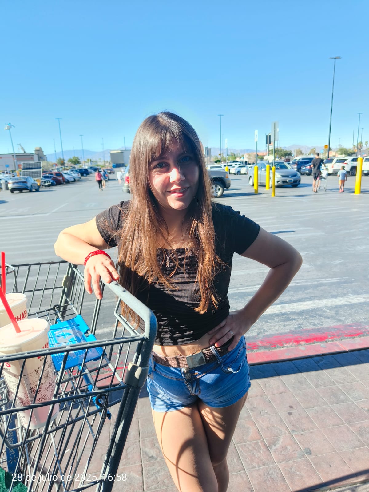 Damary sonriendo en Las Vegas